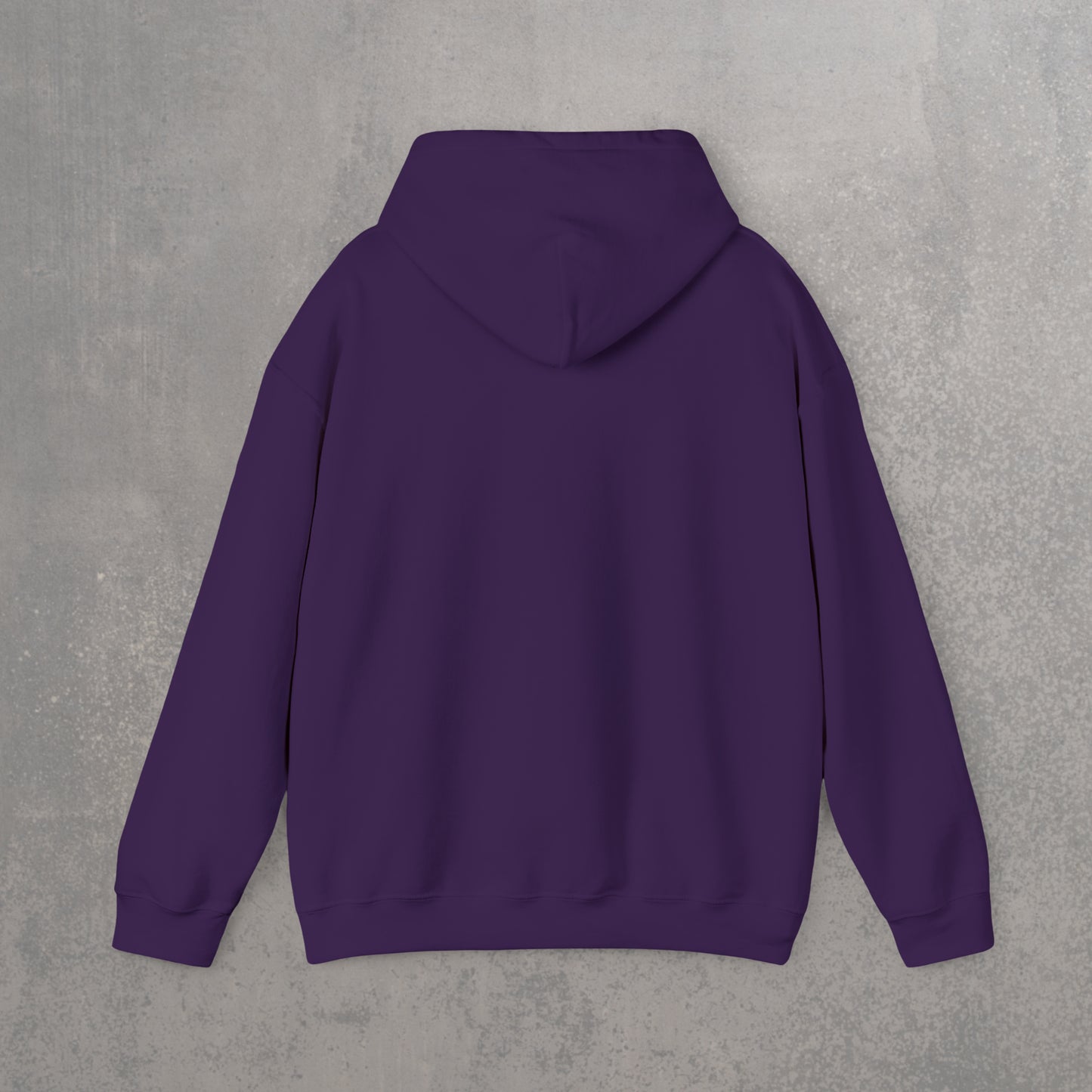 RECONZY Purple 'Boss Bitch' Pop-Punk Hoodie - Back View