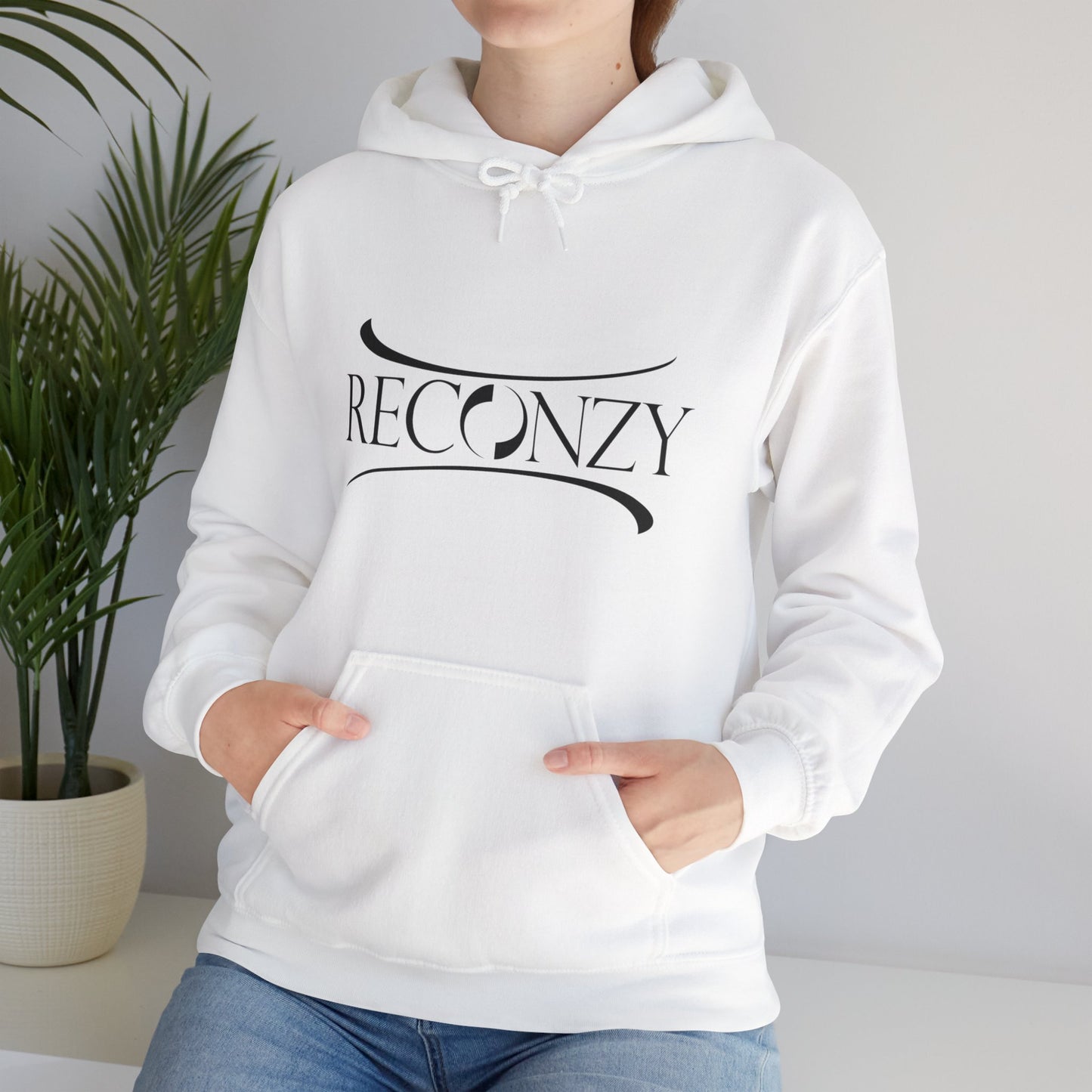 Reconzy Large Logo - White & Black