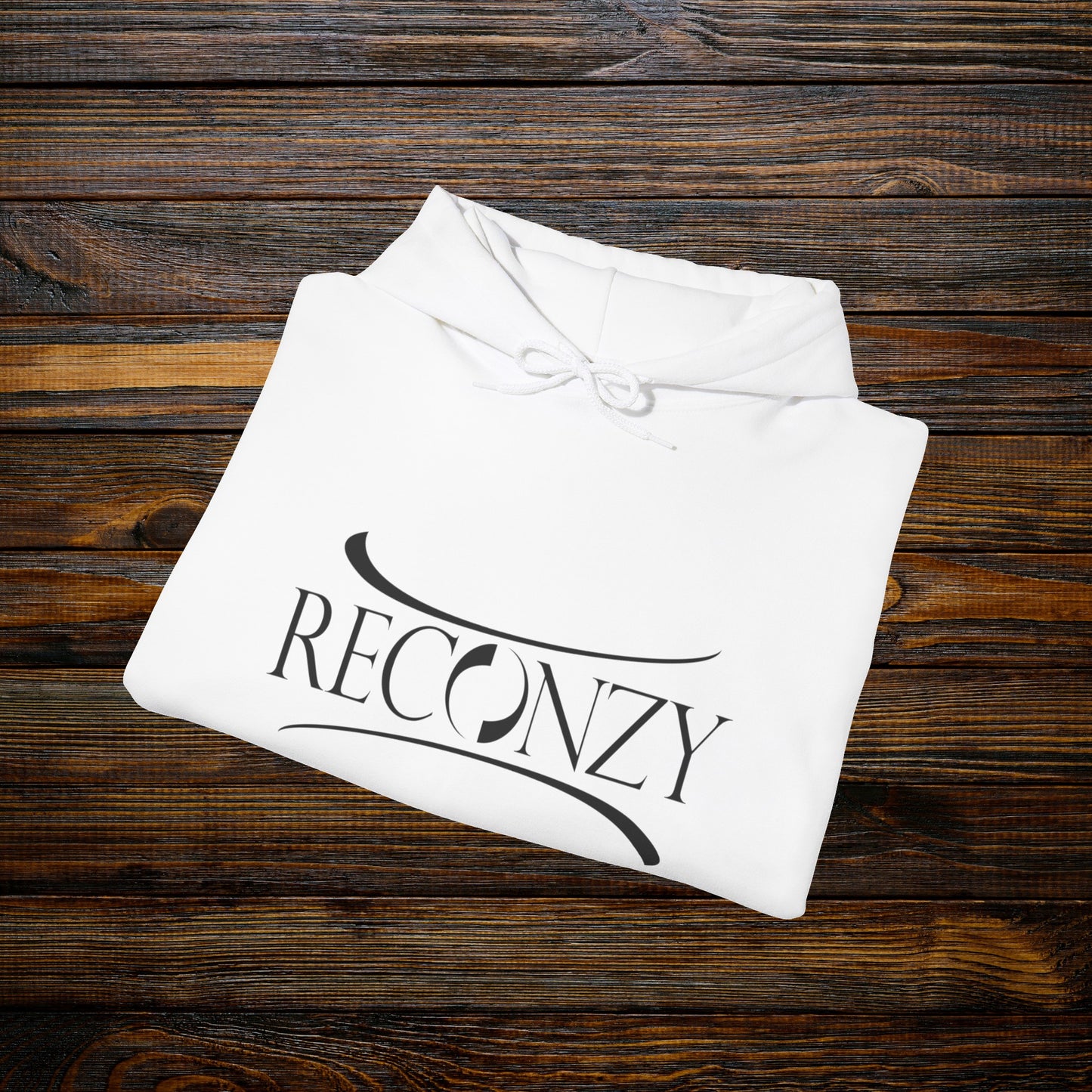 Reconzy Large Logo - White & Black