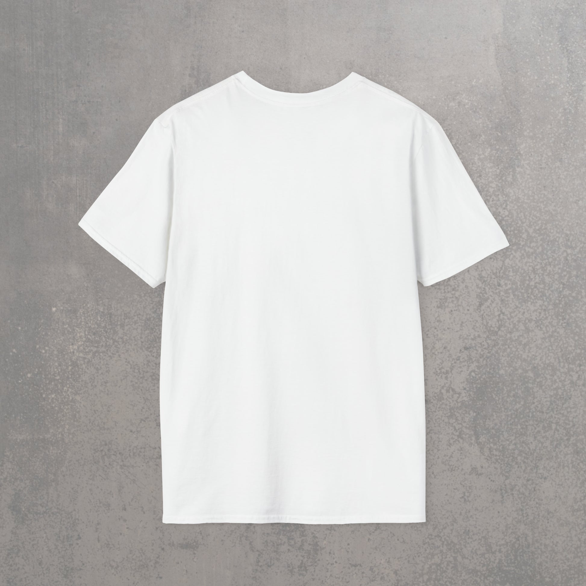 RECONZY White 'Summer Vibes' Pop-Punk T-Shirt - Back View.