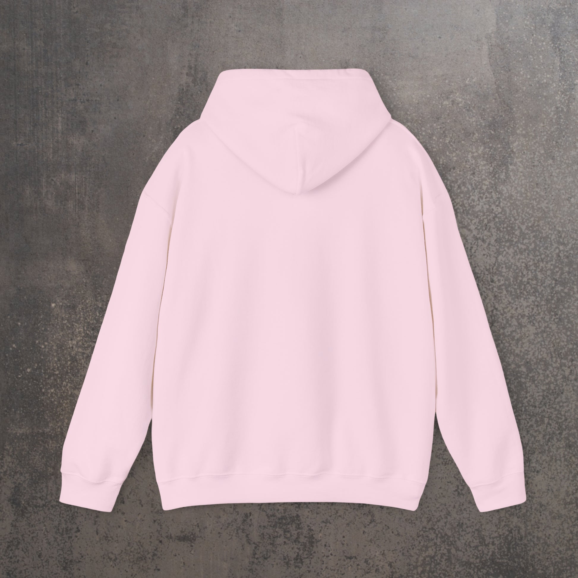RECONZY Light Pink 'Trick or Treat Ghost' Pop-Punk Halloween Hoodie - Back View.