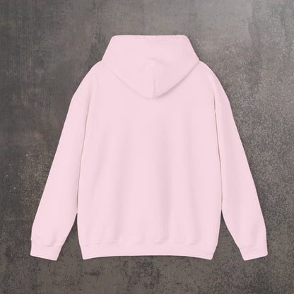 RECONZY Light Pink 'Trick or Treat Ghost' Pop-Punk Halloween Hoodie - Back View.